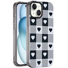 For iPhone 15 Case Dual Layer In Mold Design TPU Phone Cover + 2 Tempered Glass
