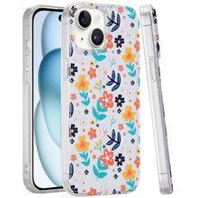 For iPhone 15 Case Dual Layer In Mold Design TPU Phone Cover + 2 Tempered Glass