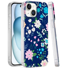 For iPhone 15 Case Dual Layer In Mold Design TPU Phone Cover + 2 Tempered Glass