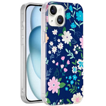 For iPhone 15 Case Dual Layer In Mold Design TPU Phone Cover + 2 Tempered Glass