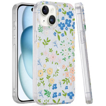 For iPhone 15 Case Dual Layer In Mold Design TPU Phone Cover + 2 Tempered Glass