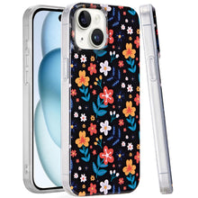 For iPhone 15 Case Dual Layer In Mold Design TPU Phone Cover + 2 Tempered Glass