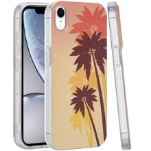 For iPhone XR Case Dual Layer In Mold Design TPU Phone Cover + Tempered Glass