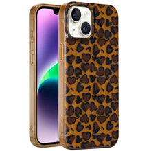For iPhone 13/14 Case Dual Layer In Mold Design TPU Phone Cover + Tempered Glass