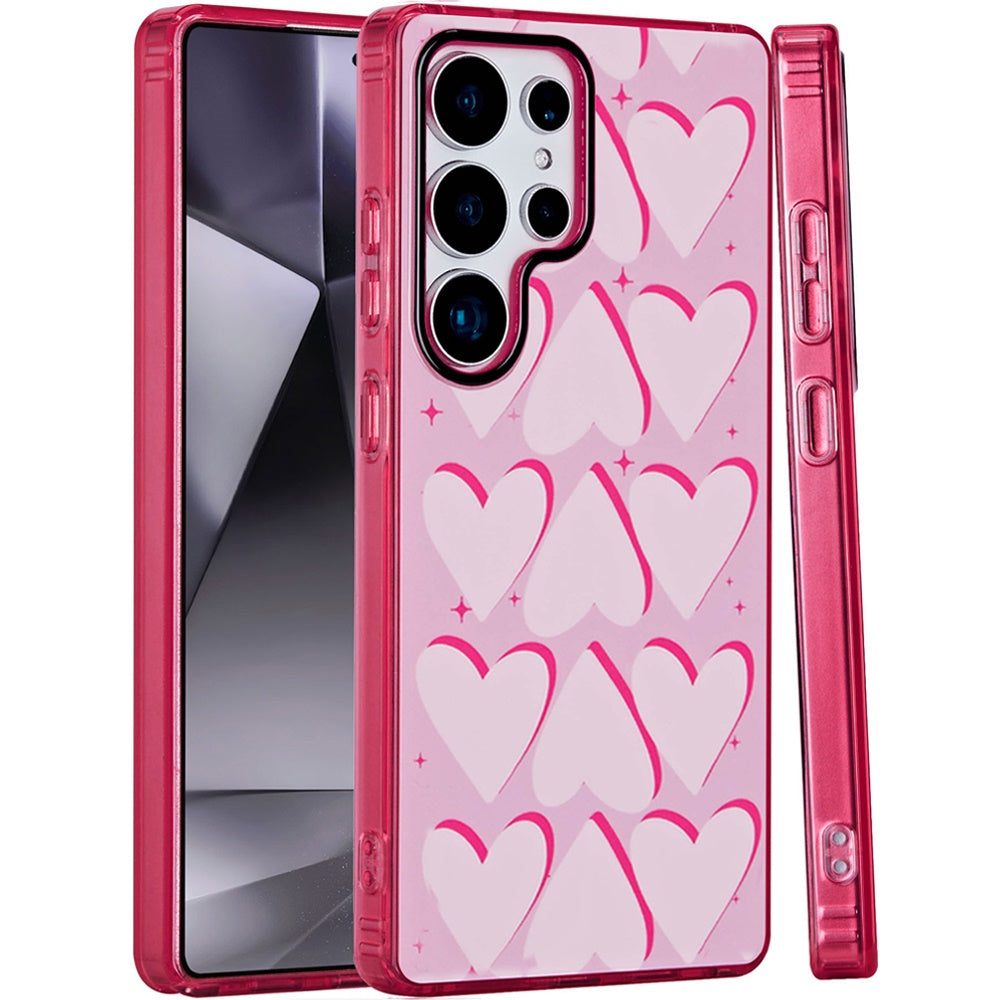 Samsung Galaxy S24 Ultra Case Dual Layer In Mold No Fade Design TPU Phone Cover