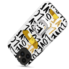 For iPhone 14 PRO Case Design Card Holder Phone Cover with Magnetic Ring Stand