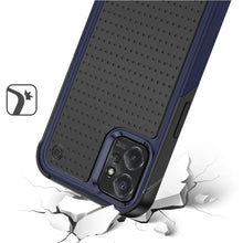 For Moto G Power 5G 2023 Case Dual Layer Perforated Design Shockproof Cover