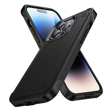 For iPhone 13 Pro Max Case Dual Layer Perforated Design Shockproof Phone Cover