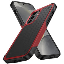 For Samsung Galaxy S24 Case Dual Layer Perforated Design Shockproof Phone Cover