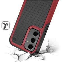 For Samsung Galaxy S24 Case Dual Layer Perforated Design Shockproof Phone Cover