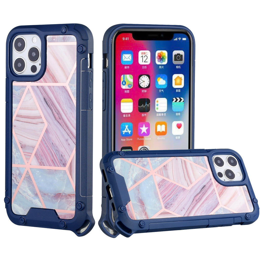 For iPhone 13 PRO Case In Mold Design Rugged Shockproof Phone Cover