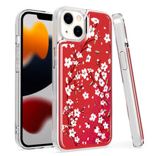 For iPhone 14 PRO Case Design Water Quicksand Motion Glitter Fashion Phone Cover