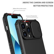 For iPhone 14 PRO Case Dual Layer Cover with Camera Protection and Kickstand