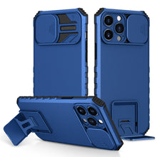 For iPhone 14 PRO Case Dual Layer Cover with Camera Protection and Kickstand