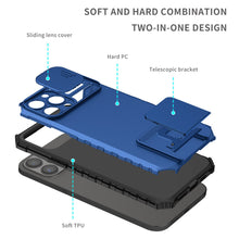 For iPhone 14 PRO Case Dual Layer Cover with Camera Protection and Kickstand