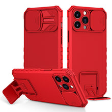 For iPhone 14 PLUS Case Dual Layer Cover with Camera Protection and Kickstand