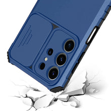 For Samsung Galaxy S24+ Plus Case Dual Layer with Camera Protection Kickstand