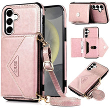 For Samsung Galaxy S24 Ultra Case Envelope Phone Wallet with Shoulder Strap