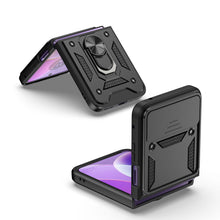 For Motorola Razr 2023(NonPlus) Case Camera Lens Cover Magnetic RingStand Hybrid