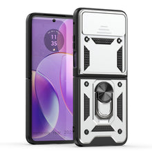 For Motorola Razr 2023(NonPlus) Case Camera Lens Cover Magnetic RingStand Hybrid