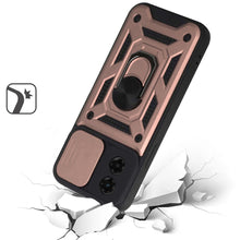 For Moto G Play 2024 Case Lens Cover Magnetic Ring Stand Hybrid + Tempered Glass