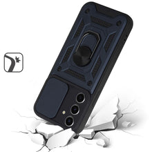 For Samsung Galaxy S24 FE Case Camera Lens Cover Magnetic Ring Stand Cover