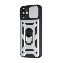 For Apple iPhone 11 Camera Lens Cover Magnetic Ring Stand Hybrid Case Cover