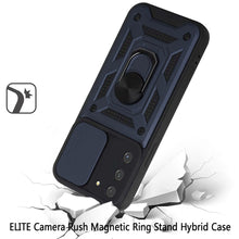 For Samsung Galaxy S22 Ultra ELITE Camera Push Magnetic Ring Stand Hybrid Case