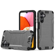 For Samsung A25 5G Case Exclusive Brushed Hybrid Phone Cover + Tempered Glass