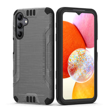 For Samsung A25 5G Case Exclusive Brushed Hybrid Phone Cover + Tempered Glass
