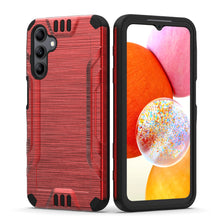 For Samsung A15 5G Case Exclusive Brushed Hybrid Phone Cover + Tempered Glass