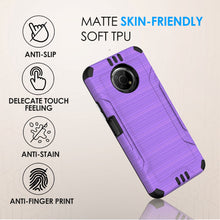 For Nokia G300 5G Heavy Duty Metallic Tough ShockProof Premium Hybrid Case Cover