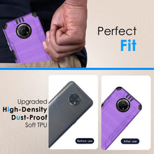For Nokia G300 5G Heavy Duty Metallic Tough ShockProof Premium Hybrid Case Cover