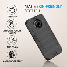 For Nokia G300 5G Heavy Duty Metallic Tough ShockProof Premium Hybrid Case Cover