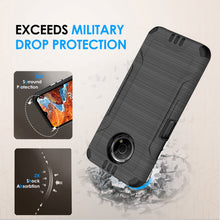 For Nokia G300 5G Heavy Duty Metallic Tough ShockProof Premium Hybrid Case Cover