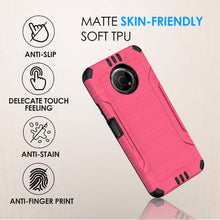 For Nokia G300 5G Heavy Duty Metallic Tough ShockProof Premium Hybrid Case Cover