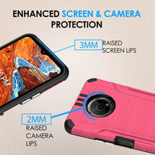 For Nokia G300 5G Heavy Duty Metallic Tough ShockProof Premium Hybrid Case Cover