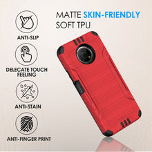 For Nokia G300 5G Heavy Duty Metallic Tough ShockProof Premium Hybrid Case Cover