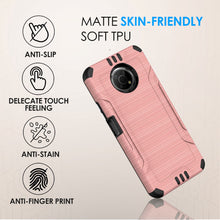 For Nokia G300 5G Heavy Duty Metallic Tough ShockProof Premium Hybrid Case Cover