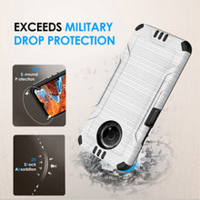 For Nokia G300 5G Heavy Duty Metallic Tough ShockProof Premium Hybrid Case Cover