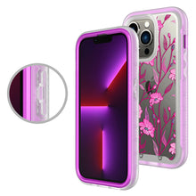 For iPhone 14 PRO Case Dual Layer ShockProof Trendy Design Hybrid Phone Cover