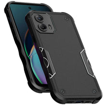 For Moto G 5G (2024) Case Tough Grip Design Shockproof Hybrid + Tempered Glass