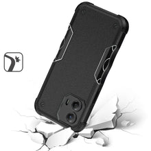 For Moto G 5G (2024) Case Tough Grip Design Shockproof Hybrid + Tempered Glass