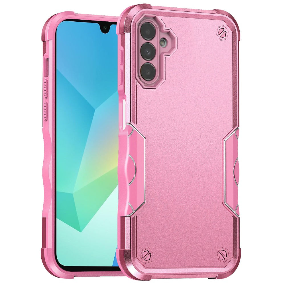 For Samsung A16 5G Case Exquisite Grip Design Shockproof Cover + Tempered Glass