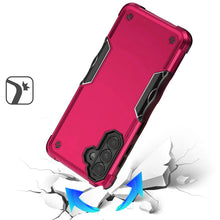 For Samsung A26 5G Case Exquisite Grip Design Shockproof Cover + Tempered Glass