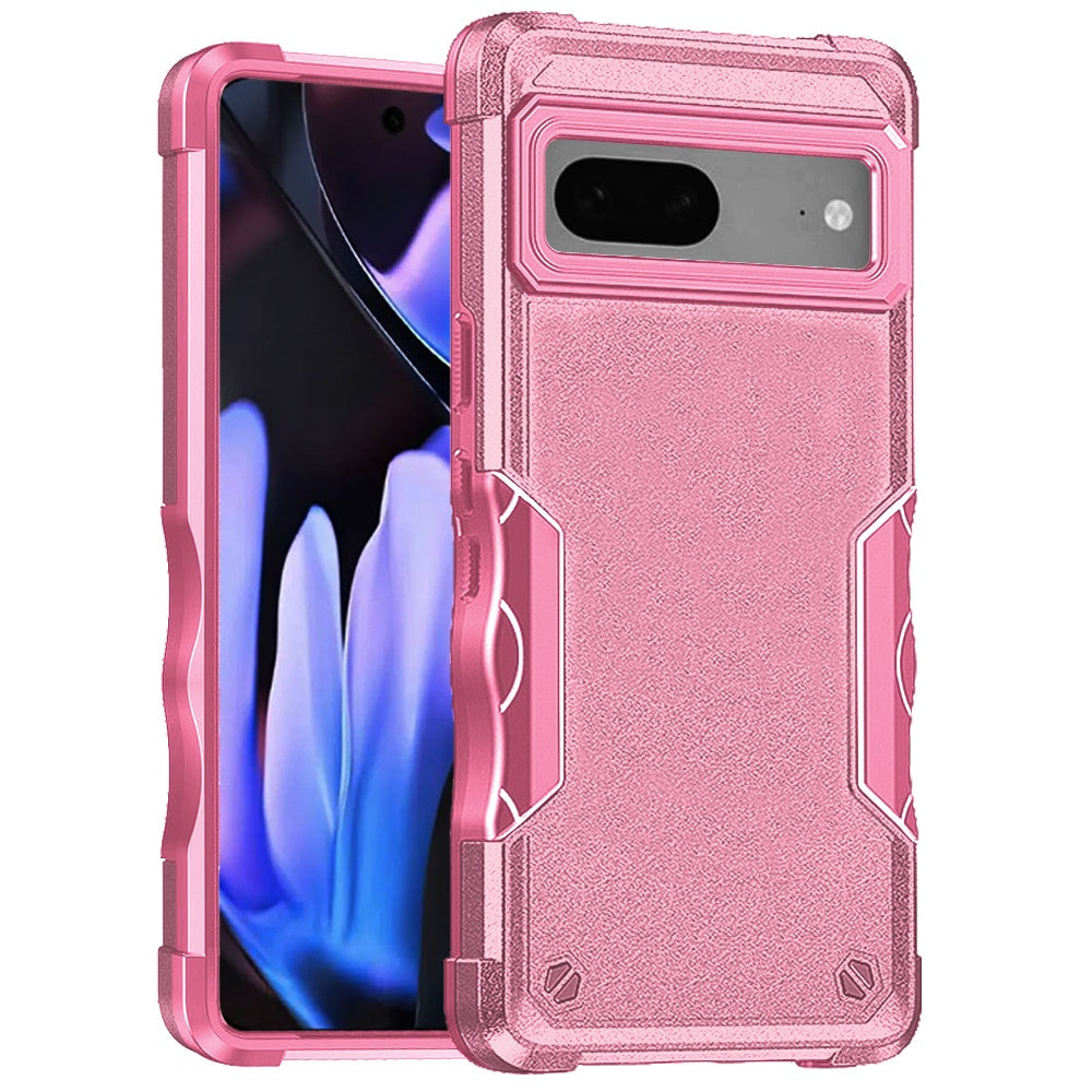 For Google Pixel 9a Case Rugged Grip Design Shockproof Cover + Tempered Glass