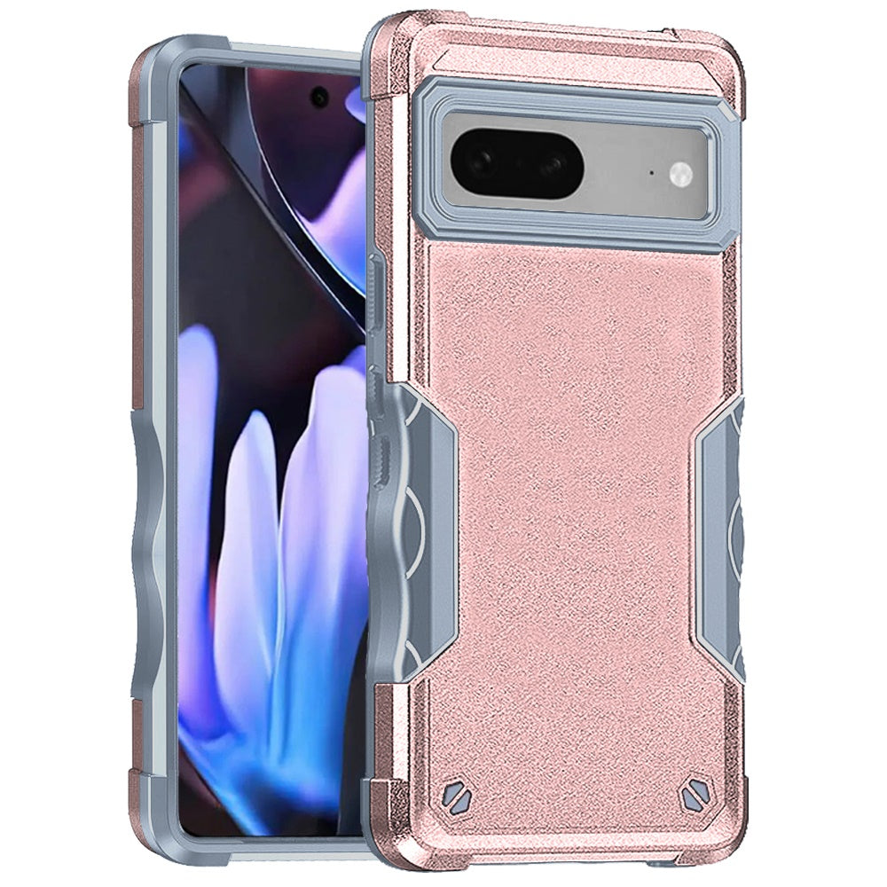 For Google Pixel 9a Case Rugged Grip Design Shockproof Cover + Tempered Glass