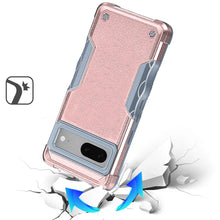 For Google Pixel 9a Case Rugged Grip Design Shockproof Cover + Tempered Glass
