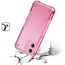For Moto G Play 2024 Case Tough Grip Design Shockproof Hybrid + Tempered Glass