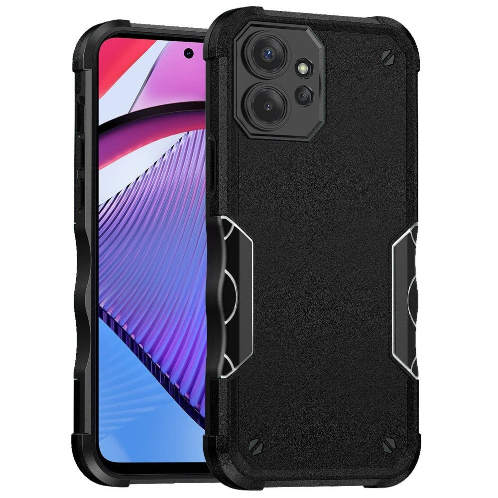 For Moto G Power 5G 2023 Case Rugged Tough Grip Design Shockproof Hybrid Cover